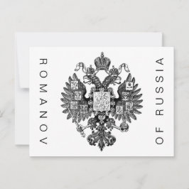 ROMANOV VAN RUSLAND Briefkaart