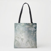 Romanric Goth White Tapestry Personalized Tote Bag (Voorkant)