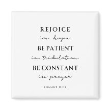 Romans 12:12 Bible Verse