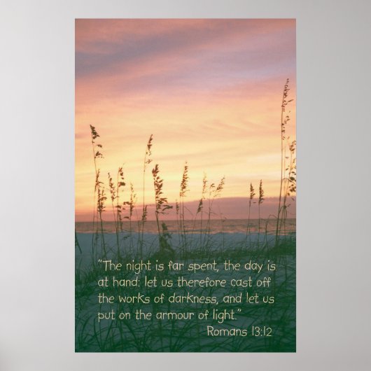 Romans 13:12 poster (Voorkant)