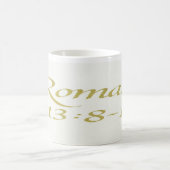 Romans 13:8-10: Bible Verse Mug Koffiemok (Center)