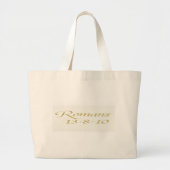 Romans 13:8–10: Christian Verse Tote Bag (Voorkant)