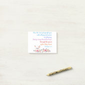 Romans 15 bijbelvormig ontwerp post-it® notes (Op bureau)