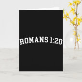 Romans 1_20 kaart (Gele Bloem)