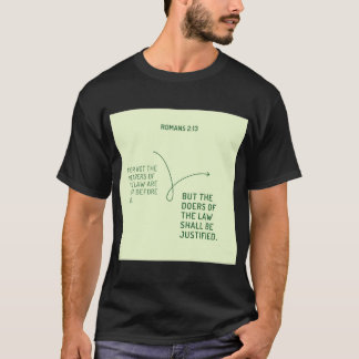 Romans 213 girl funny t-shirt