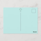 Romans 5:8 Bijbelversie 3 biedt ondersteuning voor Briefkaart (Achterkant)