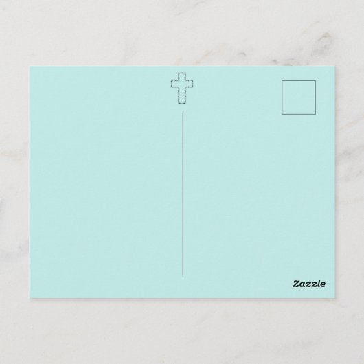 Romans 5:8 Bijbelversie 3 biedt ondersteuning voor Briefkaart (Achterkant)