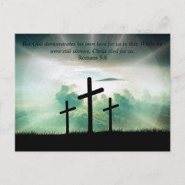Romans 5:8 Bijbelversie 3 biedt ondersteuning voor Briefkaart