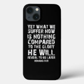 Romans 818 Christelijke Bijbelversie Case-Mate iPhone Case (Achterkant)