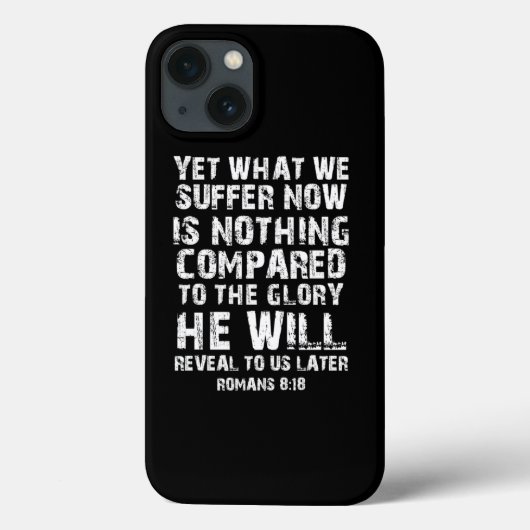 Romans 818 Christelijke Bijbelversie Case-Mate iPhone Case (Achterkant)