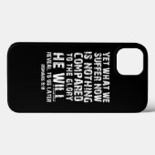 Romans 818 Christelijke Bijbelversie Case-Mate iPhone Case (Achterkant (horizontaal))