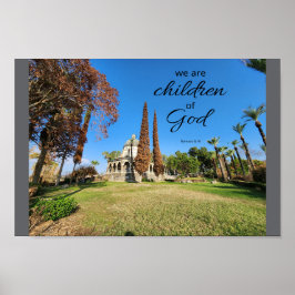 Romans 8:16 Posterprint | Kinderen van God Poster
