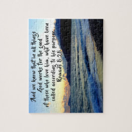 Romans 8:28 Aangepaste Bijbelversie Legpuzzel