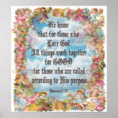 Romans 8:28 - All things good... Poster (Voorkant)