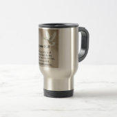 Romans 8:28 Bible Verse Travel Mug Reisbeker (Voorkant rechts)
