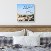 Romans 8:28 Canvasprint Canvas Afdruk (Insitu (Slaapkamer))