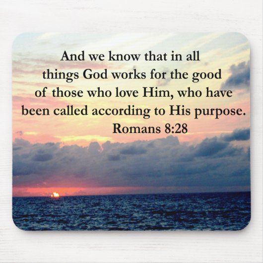 ROMANS 8:28 FAITH MUISMAT (Voorkant)