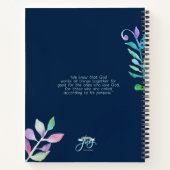 Romans 8:28 He Works All Things Together For Good Notitieboek (Achterkant)