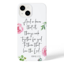 Romans 8:28 KJV iPhone14 hoesje