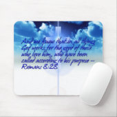 ROMANS 8:28 Mousepad Muismat (Met muis)