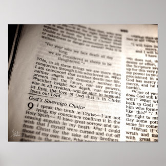 Romans 8:38-39 Afdruk Poster