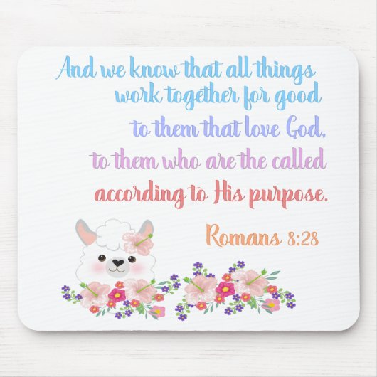 Romans 8 Bijbelversie Muismat (Voorkant)