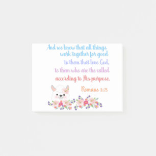 Romans 8 Bijbelversie Post-it® Notes