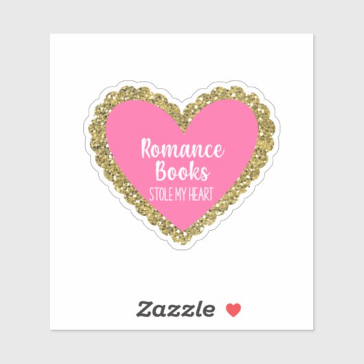 Romans Boeken Stole My Hart Sticker (Vel)