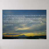 Romans chapter 8 verse 37-39 poster (Voorkant)