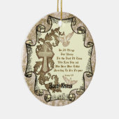 Romans Eight 28 christian ornament  (Rechts)