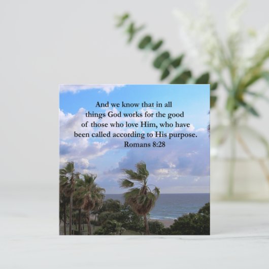 ROMANS INSPIREREN 8:28 (Staand voorkant)