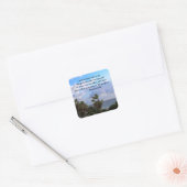 ROMANS INSPIREREN 8:28 VIERKANTE STICKER (Envelop)