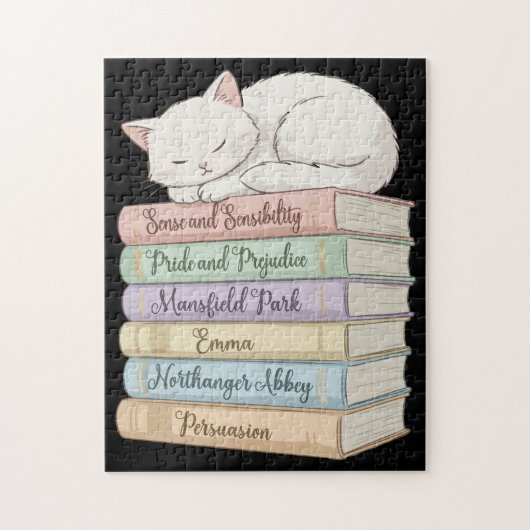 Romans van Jane Austen IX Legpuzzel (Verticaal)