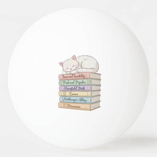 Romans van Jane Austen IX Pingpongbal (Voorkant)