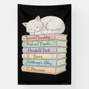 Romans van Jane Austen IX Spandoek
