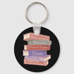 Romans van Jane Austen V Sleutelhanger