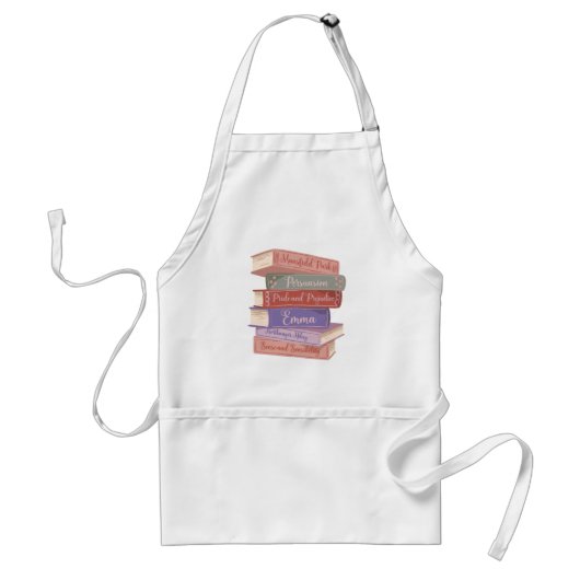 Romans van Jane Austen V Standaard Schort (Voorkant)