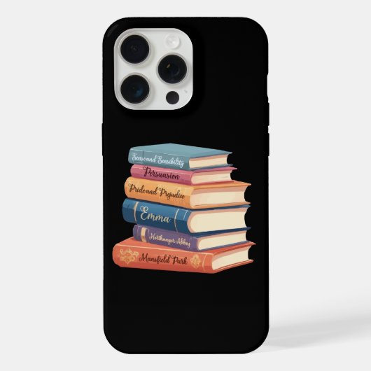 Romans van Jane Austen VII iPhone Hoesje (Achterkant)