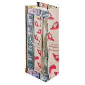 Romans van Jane Austen Wijn Cadeautas (Achterkant Gekanteld)