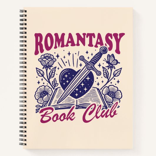 Romantasy-boekclub Notitieboek (Voorkant)
