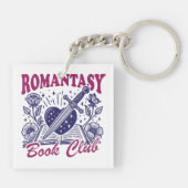 Romantasy boekenclub  sleutelhanger (Achterkant)