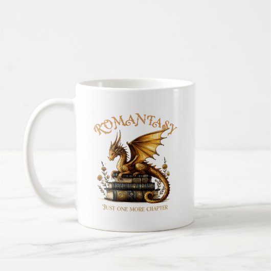 Romantasy Dragon Books Nog een hoofdstuk Koffiemok (Links)