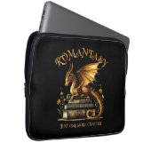 Romantasy Dragon Books Nog een hoofdstuk Laptop Sleeve (Voorkant Rechts)