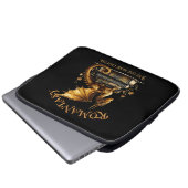 Romantasy Dragon Books Nog een hoofdstuk Laptop Sleeve (Voorkant onderkant)