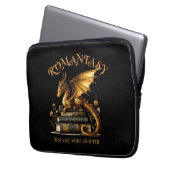 Romantasy Dragon Books Nog een hoofdstuk Laptop Sleeve (Voorkant Links)