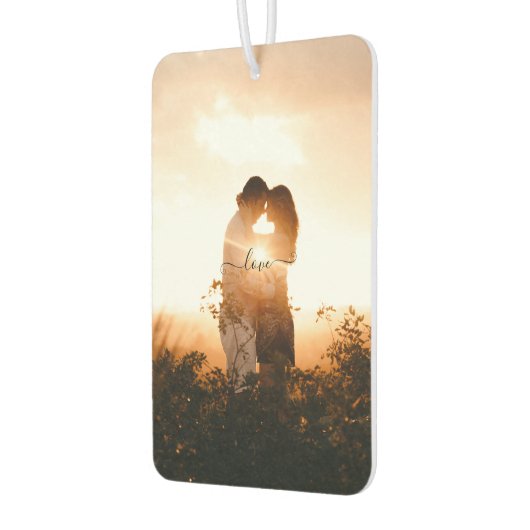 Romantic 2 Custom Photo Love Script maakt het unie Luchtverfrisser (Links)