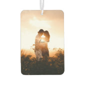 Romantic 2 Custom Photo Love Script maakt het unie Luchtverfrisser (Achterkant)