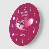 Romantic 2 Hearts Weddenschap Datum keepomwille Grote Klok (Hoek)