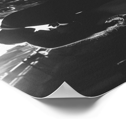 Romantic Afbeelding Wife en Husband Poster (Hoek)