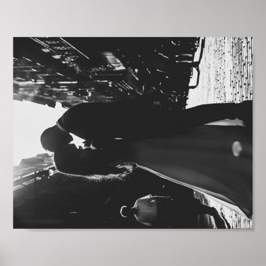 Romantic Afbeelding Wife en Husband Poster (Voorkant)